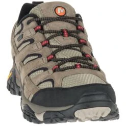 MERRELL Men's Moab 2 Waterproof Low Hiking Shoes, Wide, Bark Brown -Best Shoe Store 2023799 201 alt2