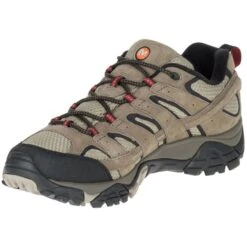MERRELL Men's Moab 2 Waterproof Low Hiking Shoes, Wide, Bark Brown -Best Shoe Store 2023799 201 alt4