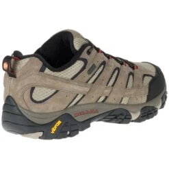 MERRELL Men's Moab 2 Waterproof Low Hiking Shoes, Wide, Bark Brown -Best Shoe Store 2023799 201 alt8