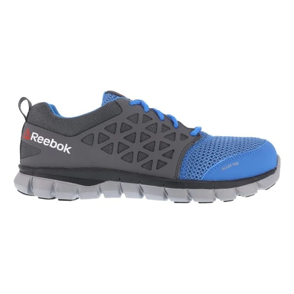 REEBOK WORK Women's Sublite Cushion Work Alloy Toe Work Shoes, Blue/ Grey 7 REEBOK WORK Women's Sublite Cushion Work Alloy Toe Work Shoes, Blue/ Grey - Image 5