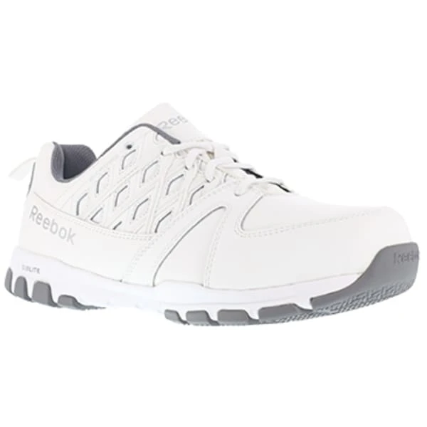 REEBOK WORK Women's Sublite Work Steel Toe Athletic Oxford Sneakers, White 3 REEBOK WORK Women's Sublite Work Steel Toe Athletic Oxford Sneakers, White