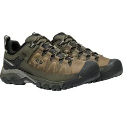 KEEN Men's Targhee III Waterproof Low Hiking Shoes -Best Shoe Store 2056968 201 alt3