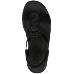 SKECHERS Women's Rumble On Camp Glam Wedge Sandal 11 SKECHERS Women's Rumble On Camp Glam Wedge Sandal -Best Shoe Store 2079421 001 alt3