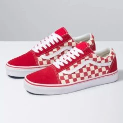 VANS Men's Primary Check Old Skool Shoes -Best Shoe Store 2080525 601 alt2