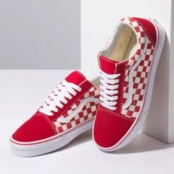 VANS Men's Primary Check Old Skool Shoes -Best Shoe Store 2080525 601 alt4