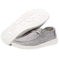 HEY DUDE Women's Wendy Linen Shoes -Best Shoe Store 2081442 004 alt2